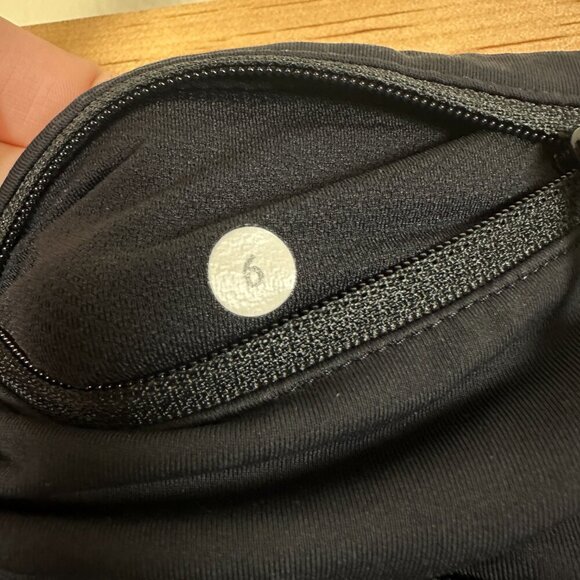 Lululemon Speed Up Short 4" Athletic Shorts Low Rise Black Women's Size 6 - Picture 2 of 5